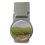 Vineyard Under the Clouds Money Clip (Round)