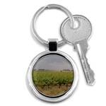 Vineyard Under the Clouds Key Chain (Round)