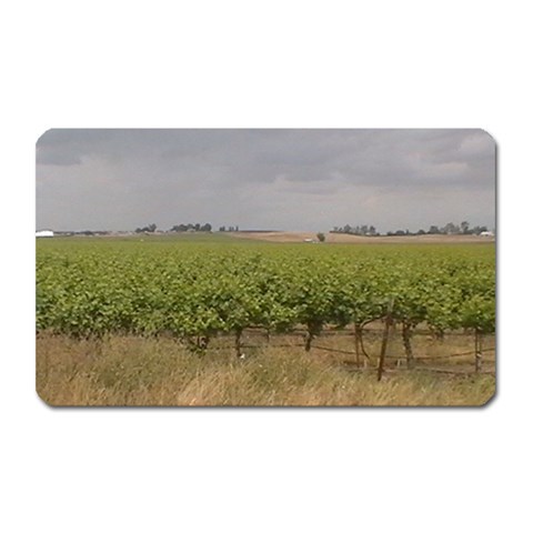 Vineyard Under the Clouds Magnet (Rectangular) from ArtsNow.com Front