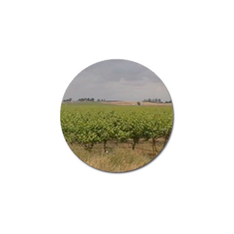 Vineyard Under the Clouds Golf Ball Marker from ArtsNow.com Front