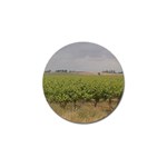 Vineyard Under the Clouds Golf Ball Marker