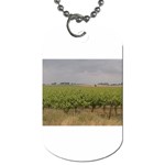 Vineyard Under the Clouds Dog Tag (Two Sides)