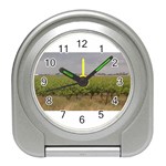 Vineyard Under the Clouds Travel Alarm Clock