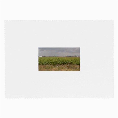 Vineyard Under the Clouds Glasses Cloth (Large, Two Sides) from ArtsNow.com Front