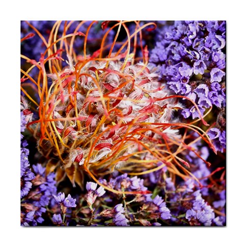  Purple Baby s Breath and Dried Orange Protea  by Ruth Edward Anderson Front