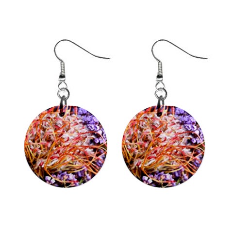  Purple Baby s Breath and Dried Orange Protea  by Ruth Edward Anderson Front