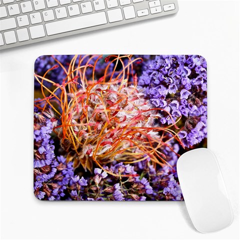  Purple Baby s Breath and Dried Orange Protea  by Ruth Edward Anderson Front