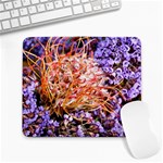  Purple Baby s Breath and Dried Orange Protea  by Ruth Edward Anderson - Large Mousepad