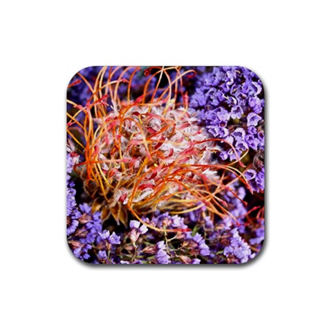  Purple Baby s Breath and Dried Orange Protea  by Ruth Edward Anderson Front