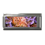  Purple Baby s Breath and Dried Orange Protea  by Ruth Edward Anderson - Superlink Italian Charm (9mm)