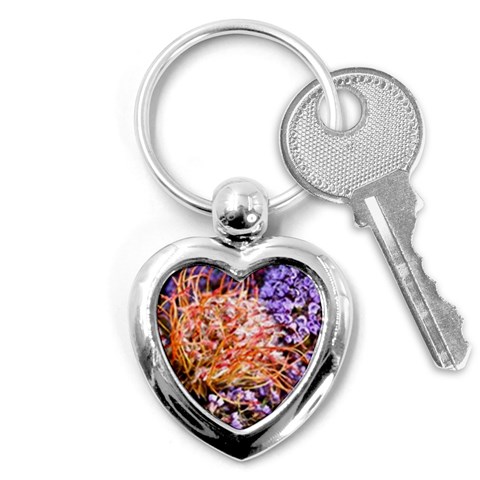  Purple Baby s Breath and Dried Orange Protea  by Ruth Edward Anderson Front
