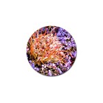  Purple Baby s Breath and Dried Orange Protea  by Ruth Edward Anderson - Golf Ball Marker (4 pack)