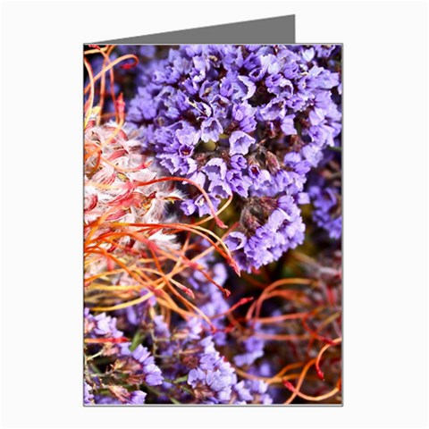  Purple Baby s Breath and Dried Orange Protea  by Ruth Edward Anderson Left