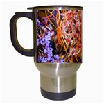  Purple Baby s Breath and Dried Orange Protea  by Ruth Edward Anderson - Travel Mug (White)