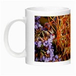  Purple Baby s Breath and Dried Orange Protea  by Ruth Edward Anderson - Night Luminous Mug