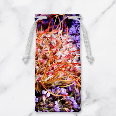  Purple Baby s Breath and Dried Orange Protea  by Ruth Edward Anderson Back