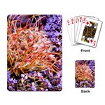  Purple Baby s Breath and Dried Orange Protea  by Ruth Edward Anderson - Playing Cards Single Design