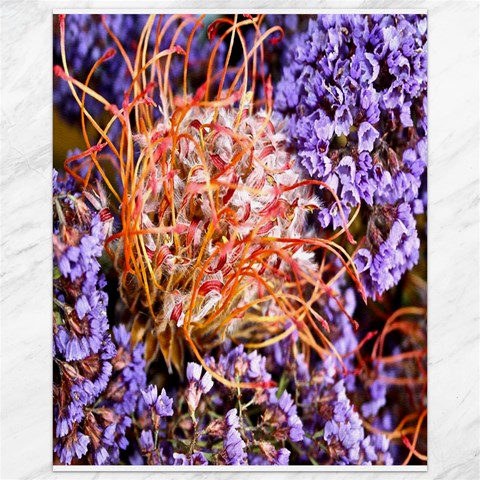  Purple Baby s Breath and Dried Orange Protea  by Ruth Edward Anderson 15.75 x19.29  Canvas - 1
