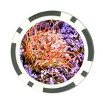  Purple Baby s Breath and Dried Orange Protea  by Ruth Edward Anderson - Poker Chip Card Guard