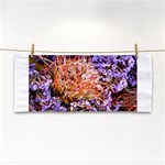  Purple Baby s Breath and Dried Orange Protea  by Ruth Edward Anderson - Hand Towel