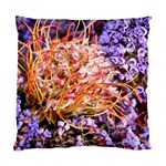  Purple Baby s Breath and Dried Orange Protea  by Ruth Edward Anderson - Cushion Case (Two Sides)