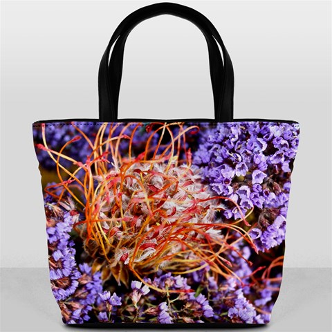  Purple Baby s Breath and Dried Orange Protea  by Ruth Edward Anderson Front