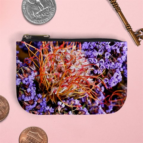  Purple Baby s Breath and Dried Orange Protea  by Ruth Edward Anderson Front