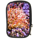  Purple Baby s Breath and Dried Orange Protea  by Ruth Edward Anderson - Compact Camera Leather Case