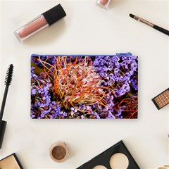  Purple Baby s Breath and Dried Orange Protea  by Ruth Edward Anderson Back