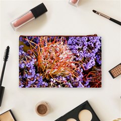  Purple Baby s Breath and Dried Orange Protea  by Ruth Edward Anderson Back