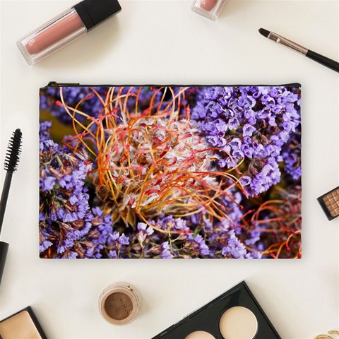  Purple Baby s Breath and Dried Orange Protea  by Ruth Edward Anderson Front