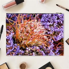  Purple Baby s Breath and Dried Orange Protea  by Ruth Edward Anderson Back