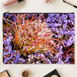  Purple Baby s Breath and Dried Orange Protea  by Ruth Edward Anderson - Cosmetic Bag (XXXL)