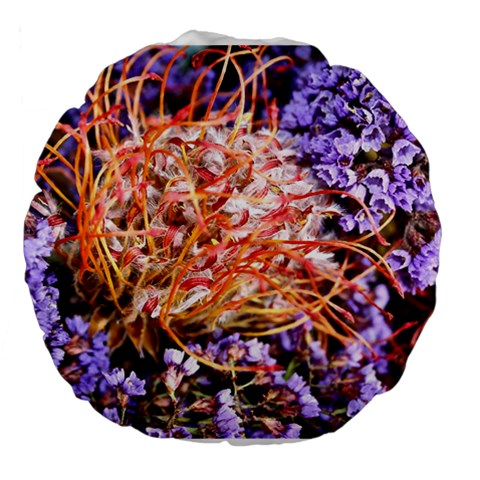  Purple Baby s Breath and Dried Orange Protea  by Ruth Edward Anderson Front