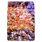  Purple Baby s Breath and Dried Orange Protea  by Ruth Edward Anderson - Removable Flap Cover (Small)