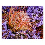  Purple Baby s Breath and Dried Orange Protea  by Ruth Edward Anderson - 8  x 10  Desktop Photo Plaque