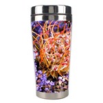  Purple Baby s Breath and Dried Orange Protea  by Ruth Edward Anderson - Stainless Steel Travel Tumbler