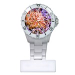  Purple Baby s Breath and Dried Orange Protea  by Ruth Edward Anderson - Nurses Watch