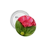 Pink Geranium - Ruth E Anderson -  1.75  Button