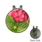 Pink Geranium - Ruth E Anderson -  Golf Ball Marker Hat Clip