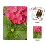 Pink Geranium - Ruth E Anderson -  Playing Cards Single Design