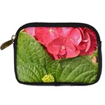 Pink Geranium - Ruth E Anderson -  Digital Camera Leather Case