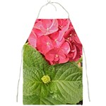 Pink Geranium - Ruth E Anderson -  Full Print Apron