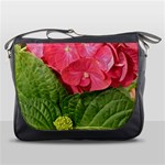 Pink Geranium - Ruth E Anderson -  Messenger Bag