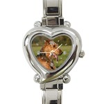 Use Your Dog Photo Airedale Terrier Heart Italian Charm Watch