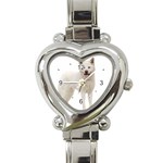 Use Your Dog Photo Akita Heart Italian Charm Watch