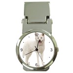 Use Your Dog Photo Akita Money Clip Watch