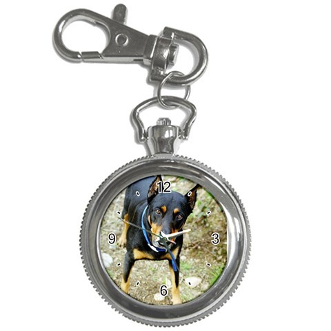 Use Your Dog Photo Doberman Key Chain Watch from ArtsNow.com Front