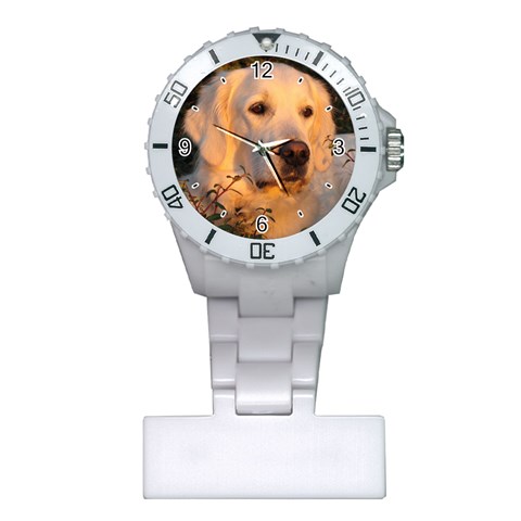 Use Your Dog Photo Golden Retriever Nurses Watch from ArtsNow.com Front