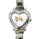 Use Your Dog Photo Labrador Heart Italian Charm Watch